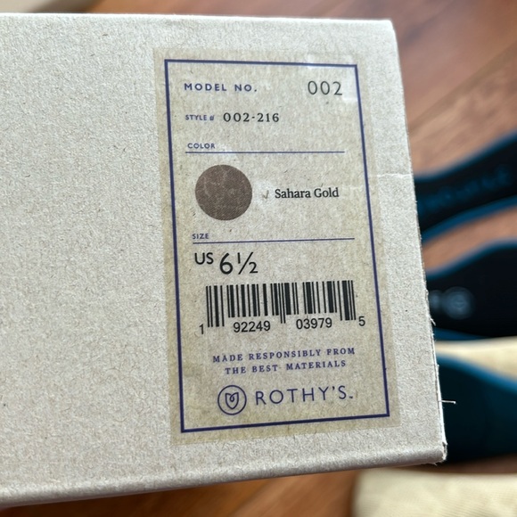 Rothy’s The Point Sahara Gold 6.5 EUC - Picture 10 of 10